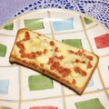 Hrnzm's cooksnap of when they made 一人暮らし女子の鮭トースト.