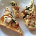 ☆９４３☆'s cooksnap of when they made 簡単朝食✿焼鳥缶で照焼きチキンのトースト.