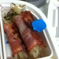 hinato母's cooksnap of when they made お弁当も節約^m^もやしのベーコン巻き.