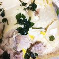 クック0WXE1I☆'s cooksnap of when they made レンジで簡単！鶏肉とタケノコの卵とじ.