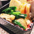 すみッコぐらし's cooksnap of when they made サクサクお揚げで♪小松菜のおひたし.