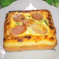mielle's cooksnap of when they made 簡単キッシュをトーストに☆彡.