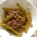 向日葵くっく's cooksnap of when they made フキの肉味噌炒め.
