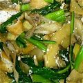 クックOJ613U☆'s cooksnap of when they made かぶ炒り（かぶ菜の味噌炒め）.