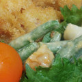 めかにか's cooksnap of when they made 簡単！いんげんとちくわのごま味噌和え.