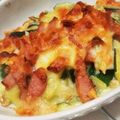 ゆーちゃん？'s cooksnap of when they made ズッキーニと生ハムの重ねチーズ焼き.