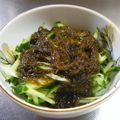サオリ's cooksnap of when they made さっぱりおいしー♪もずくときゅうりの梅酢.