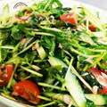 ミノヤマ's cooksnap of when they made 豆苗とツナときゅうりのサラダ.