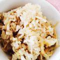 anifalak's cooksnap of when they made すりおろし生姜がポイント♪生姜ご飯♪.
