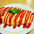 ロックオン♪'s cooksnap of when they made 超簡単！庶民オムライス★.