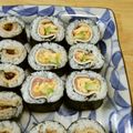 puniＫ's cooksnap of when they made 節分恵方巻き❀　アボカドのサラダ巻き☆.