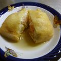 こまたんこまたん's cooksnap of when they made ジューシー♫簡単！海老と野菜の豆腐巾着☆.