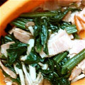 のぞみぞの's cooksnap of when they made ほうれんそうとしめじの、バターしょうゆ炒.