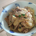 サーフブレイド's cooksnap of when they made 筍のバター炒め.