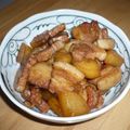 めいめい２００４'s cooksnap of when they made 大根と豚バラ肉の甘辛炒め煮.