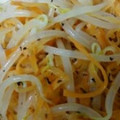 クックRWD0W9☆'s cooksnap of when they made 簡単スグ出来！もやしと人参のゆかり和え.