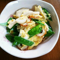 ☆ぷ～☆'s cooksnap of when they made 高野豆腐と 絹さや 竹輪の卵とじ煮.