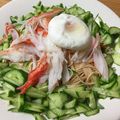 リエルル's cooksnap of when they made 韓国料理 素麺で簡単！キムチビビングクス.
