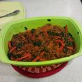 ヤマミ～'s cooksnap of when they made レンジで簡単!春雨ミンチいんげん炒め風.
