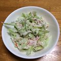 金木犀と山茶花's cooksnap of when they made 簡単！セロリとカニかまのサラダ.