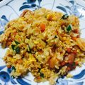 adorer's cooksnap of when they made キムチチャーハン♡.