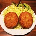 daidai325's cooksnap of when they made だれでも簡単！元祖メンチカツ.