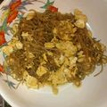 かくりくん's cooksnap of when they made めんつゆで簡単☆糸こん卵とじ.