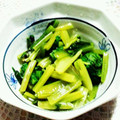 ののっく's cooksnap of when they made 余った納豆のタレで小松菜のからし和え.