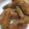 toco3333's cooksnap of when they made 甘辛手羽先.