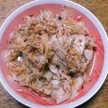 ☆レンココ☆'s cooksnap of when they made 梅ポン大根おかか和え.
