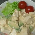 ＊nanohana＊'s cooksnap of when they made アボカドと絹豆腐のサラダ.