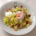 まいプー's cooksnap of when they made あっという間に☆ベーコンキャベツの炒め物.