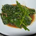 abumix's cooksnap of when they made ホウレン草の胡麻和え.
