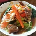 LovePiano's cooksnap of when they made 厚揚げとチンゲン菜キクラゲの中華風.