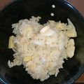 シバニャン☆'s cooksnap of when they made 香ばしい〜バター醤油たけのこご飯　.