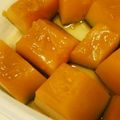 ponyoko3's cooksnap of when they made レンジで簡単カボチャの煮物.