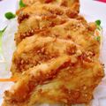 あけちゃんち。's cooksnap of when they made ごまたっぷり♪甘酢チキン.
