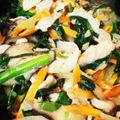 grecoEG450's cooksnap of when they made 豚肉とニラのみそ炒め☆どんぶり.