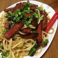 ごま３しお３'s cooksnap of when they made 沖縄そば風やきそば.