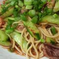 CoffeeCoco's cooksnap of when they made ☆胡瓜と豚キムチのパスタ☆.