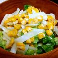 くぅぽん☆'s cooksnap of when they made 大根とコーンとレタスのサラダ.