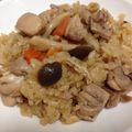 たぬっこランド's cooksnap of when they made 鶏ごぼうの炊き込みご飯.