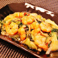 Dellaたん's cooksnap of when they made 簡単　青梗菜とエビの中華風炒め物.