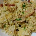 ami-rarara's cooksnap of when they made 絶品♪フライパンでお店のピラフ.