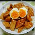 希良梨のママ's cooksnap of when they made 節約！簡単！しっとり！鶏胸肉の照り玉丼.