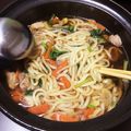 HeppocoRey's cooksnap of when they made めんつゆと土鍋を使った基本の鍋焼きうどん.