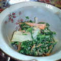 yuminee21's cooksnap of when they made 定番★ほうれん草などのごま和え･その２.