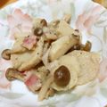 ＊実月＊'s cooksnap of when they made ∮にんにく風味✰里芋とベーコンの炒め煮∮.
