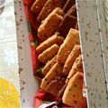 へれちゃん's cooksnap of when they made 材料3つでセサミスティック.
