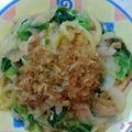 mitch♪'s cooksnap of when they made 春キャベツ＆新玉葱の焼きうどん.